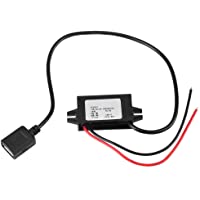 1pc DC-DC Adaptador de bajada 12V - 24V a USB 5V 3A Regulador de convertidor Convertidores de potencia a prueba de agua…